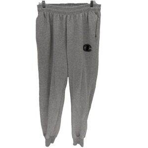 Vintage Champion Gray Jogger Sweatpants‎ Active Wear Running Men Large